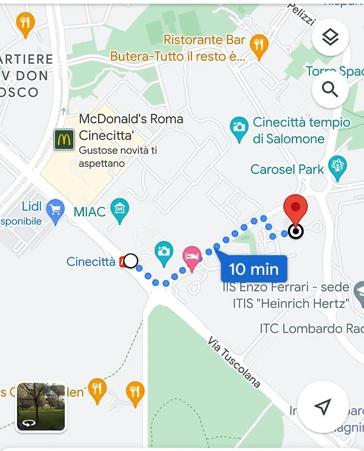 Intero Alloggio Appartamento Cinecitta Roma