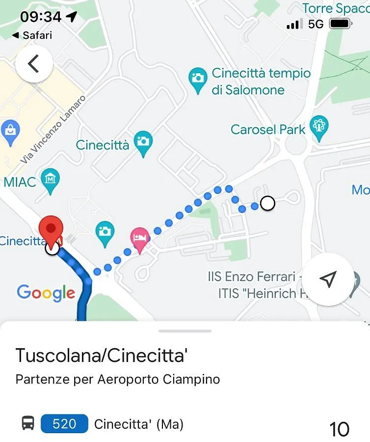 Intero Alloggio Appartamento Cinecitta Roma Italia